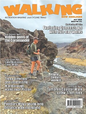 cover image of Walking New Zealand 